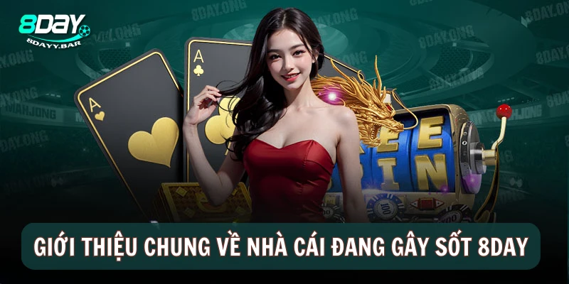 Giới thiệu chung về nhà cái đang gây sốt 8DAY