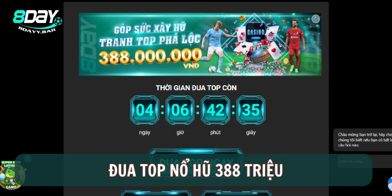 Đua top nổ hũ 388 triệu